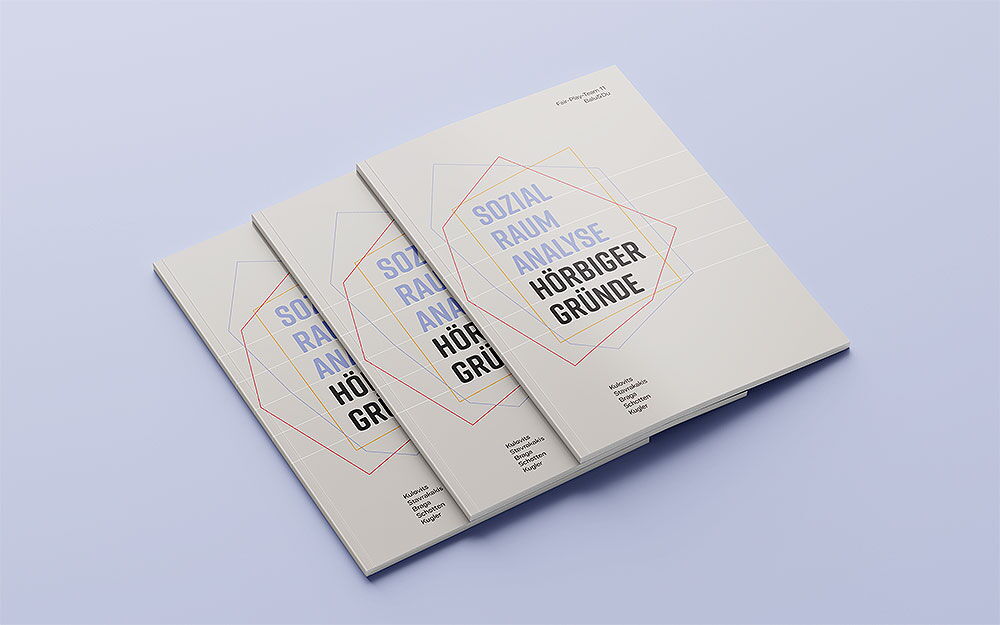 Editorial Design: Titelseite der Sozialraumanalyse