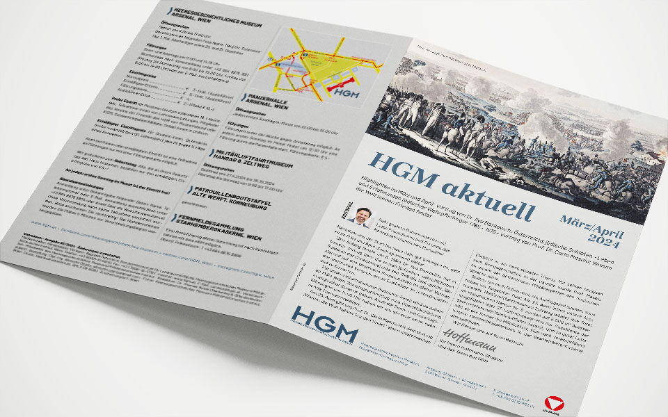 Text, Bilder, Infografiken – und ausreichend Weißraum