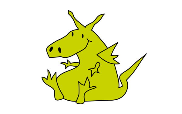 Der kleine Drache Moses, das Testimonial des Kindergarten Laxenburg.