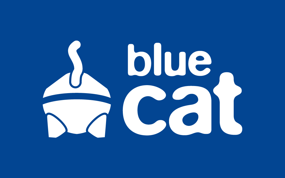 Das Blue-Cat-Logo