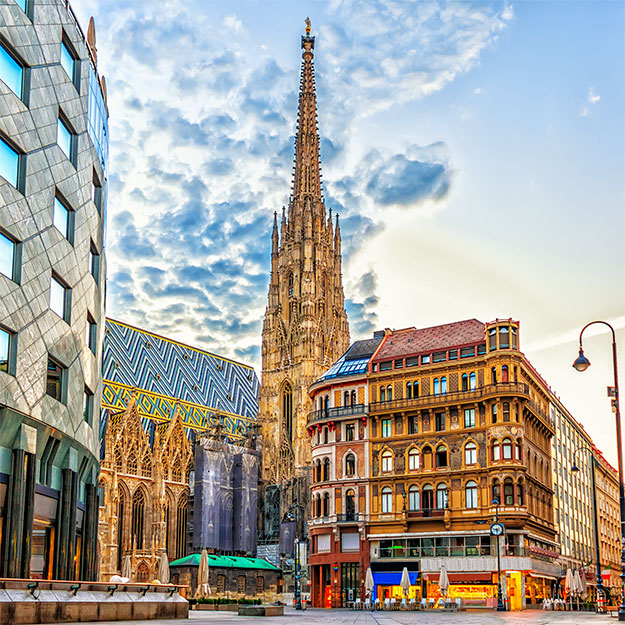 Stephansplatz in Wien